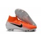 Chaussures football Nike Mercurial Superfly VI 360 Elite FG pour Hommes Blanc Orange