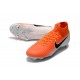 Chaussures football Nike Mercurial Superfly VI 360 Elite FG pour Hommes Blanc Orange