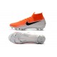 Chaussures football Nike Mercurial Superfly VI 360 Elite FG pour Hommes Blanc Orange