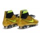 2015 Chaussures Football Magista Obra FG Pas Cher Or Volt Noir