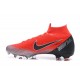 Chaussures football Nike Mercurial Superfly VI 360 Elite FG pour Hommes Rouge Noir