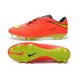 Chaussure De Football - Nike Hypervenom Phantom FG - Terrain Sec - Chaussure Homme Orange Jaune