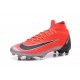 Chaussures football Nike Mercurial Superfly VI 360 Elite FG pour Hommes Rouge Noir