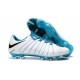 Nouveau Nike Crampons Hypervenom Phantom III FG Blanc Bleu