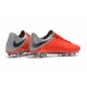 Nouveau Nike Crampons Hypervenom Phantom III FG Gris Rouge