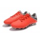 Nouveau Nike Crampons Hypervenom Phantom III FG Gris Rouge