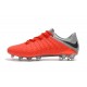 Nouveau Nike Crampons Hypervenom Phantom III FG Gris Rouge