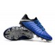 Nouveau Nike Crampons Hypervenom Phantom III FG Bleu Noir Argent