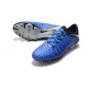 Nouveau Nike Crampons Hypervenom Phantom III FG Bleu Noir Argent