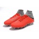 Chaussure Hypervenom Phantom III ACC DF FG pour Hommes Gris Rouge