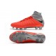 Chaussure Hypervenom Phantom III ACC DF FG pour Hommes Gris Rouge