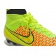 Chaussures Football Magista Obra FG - Terrain Sec - Vert Orange Rouge Noir