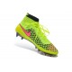 Chaussures Football Magista Obra FG - Terrain Sec - Vert Orange Rouge Noir