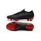 Nouveau Crampons de Football Nike Mercurial Vapor XII Elite FG Jordan X PSG Noir Rouge
