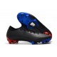 Nouveau Crampons de Football Nike Mercurial Vapor XII Elite FG Bleu Noir