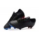 Nouveau Crampons de Football Nike Mercurial Vapor XII Elite FG Bleu Noir