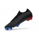 Nouveau Crampons de Football Nike Mercurial Vapor XII Elite FG Bleu Noir