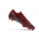 Crampons de Foot Nike Mercurial Vapor XII Elite FG pour Hommes Rouge Noir