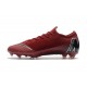 Crampons de Foot Nike Mercurial Vapor XII Elite FG pour Hommes Rouge Noir