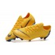 Crampons de Foot Nike Mercurial Vapor XII Elite FG pour Hommes Jaune Bleu