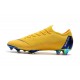 Crampons de Foot Nike Mercurial Vapor XII Elite FG pour Hommes Jaune Bleu