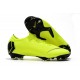 Nouveau Crampons de Football Nike Mercurial Vapor XII Elite FG Jaune Fluorescent