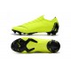 Nouveau Crampons de Football Nike Mercurial Vapor XII Elite FG Jaune Fluorescent