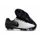 Nouveau Chaussures de Football - Nike Tiempo Legend VII FG Or Blanc Noir