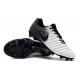 Nouveau Chaussures de Football - Nike Tiempo Legend VII FG Or Blanc Noir