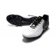 Nouveau Chaussures de Football - Nike Tiempo Legend VII FG Or Blanc Noir