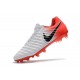 Nouveau Chaussures de Football - Nike Tiempo Legend VII FG Blanc Rouge Noir