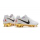 Nouveau Chaussures de Football - Nike Tiempo Legend VII FG Blanc Or Noir