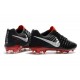 Nouveau Chaussures de Football - Nike Tiempo Legend VII FG Noir Rouge Argent