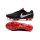 Nouveau Chaussures de Football - Nike Tiempo Legend VII FG Noir Rouge Argent