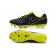 Nouveau Chaussures de Football - Nike Tiempo Legend VII FG Noir Jaune