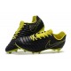 Nouveau Chaussures de Football - Nike Tiempo Legend VII FG Noir Jaune