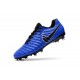 Nouveau Chaussures de Football - Nike Tiempo Legend VII FG Bleu Noir