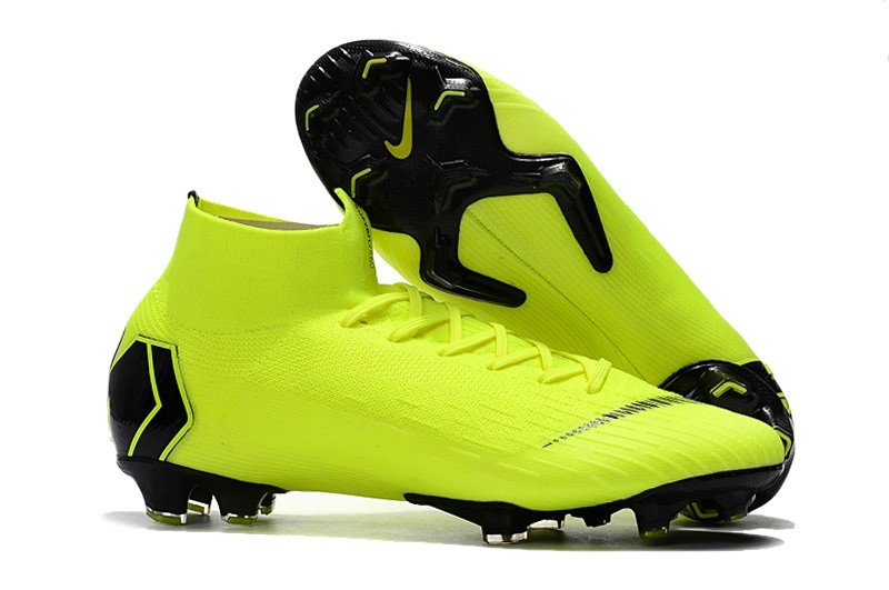 Nike mercurial jaune fluo clearance