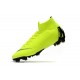 Chaussures football Nike Mercurial Superfly VI 360 Elite FG pour Hommes Jaune Fluorescent