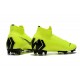 Chaussures football Nike Mercurial Superfly VI 360 Elite FG pour Hommes Jaune Fluorescent
