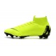 Chaussures football Nike Mercurial Superfly VI 360 Elite FG pour Hommes Jaune Fluorescent