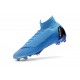 Chaussures football Nike Mercurial Superfly VI 360 Elite FG pour Hommes Bleu Noir