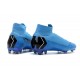 Chaussures football Nike Mercurial Superfly VI 360 Elite FG pour Hommes Bleu Noir