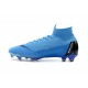 Chaussures football Nike Mercurial Superfly VI 360 Elite FG pour Hommes Bleu Noir