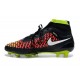 Crampons Football Magista Obra FG Chaussure Homme Noir Blanc Rouge Vert