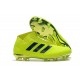 Chaussures de Football Adidas Nemeziz 18+ FG Hommes Vert Noir
