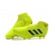 Chaussures de Football Adidas Nemeziz 18+ FG Hommes Vert Noir