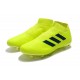 Chaussures de Football Adidas Nemeziz 18+ FG Hommes Vert Noir