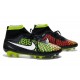 Crampons Football Magista Obra FG Chaussure Homme Noir Blanc Rouge Vert