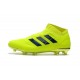 Chaussures de Football Adidas Nemeziz 18+ FG Hommes Vert Noir